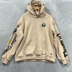 Portland Timbers MLS Hoodie Mens Large  The Wild Collective Oregon Rare Soccer